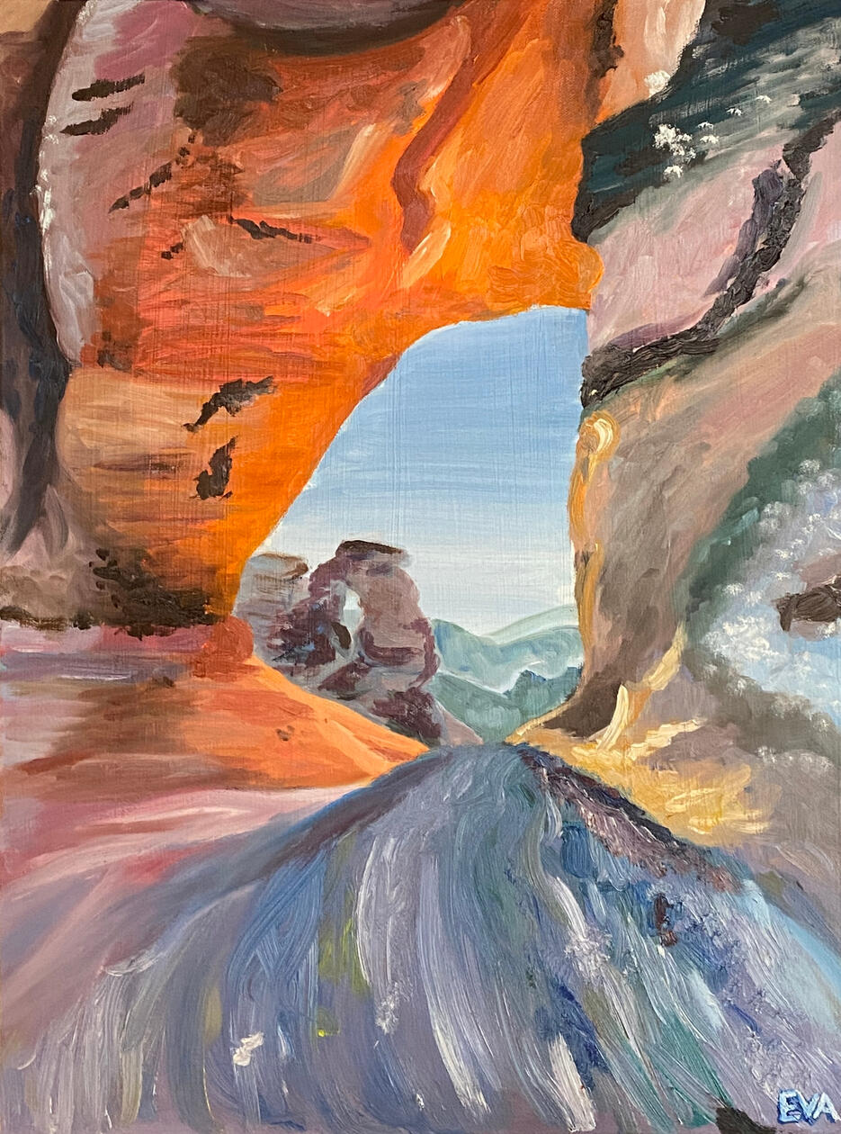 Moab (2023) oil on canvas 24x18"