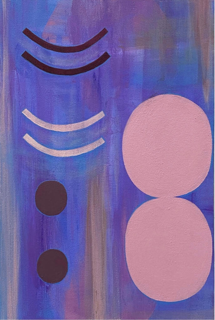 scalpel (2026) acrylic on canvas 18x12"