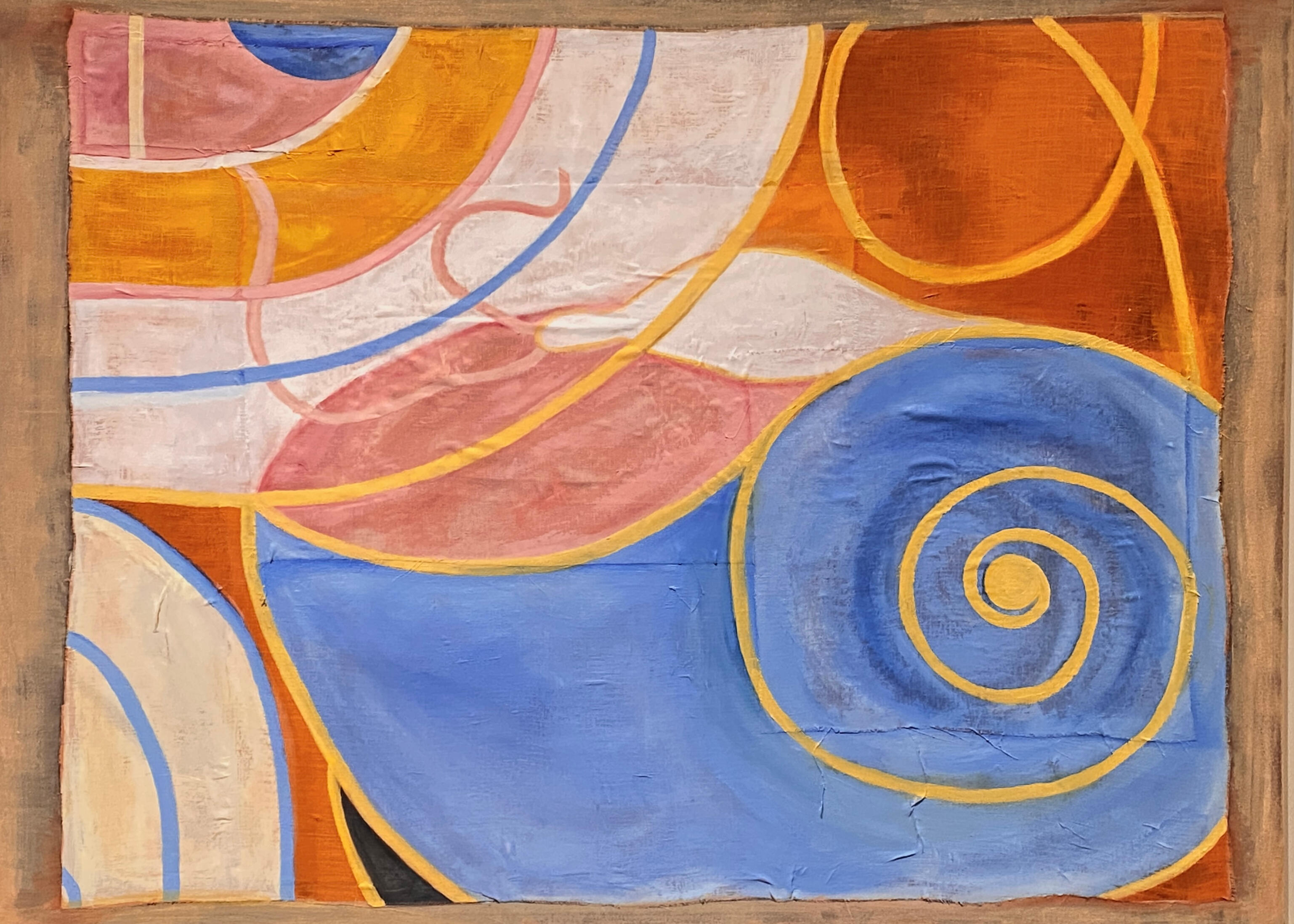 Of Ten Largest (2024) oil on linen and canvas 47x64.5"