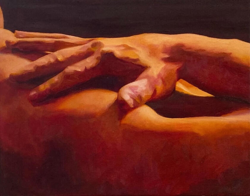 Intricate Rituals No. 1 (2026) oil on canvas 11x14"